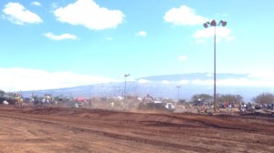 Mud bogging (local style)