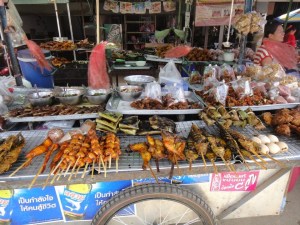 one of many market places in Thailand, this is were the local Thai people shop and eat, doesn't it make you so hungry? mmmm