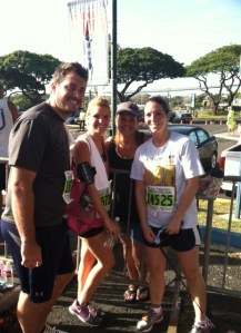 Colt, Jess and I with our proud Mama. She was so proud of us for doing it. 